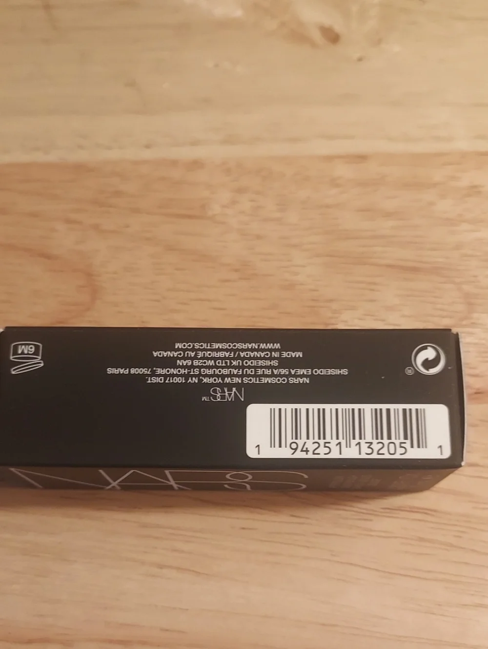 NARS Afterglow Liquid Blush - Black Packaging